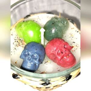 Hand crafted haunted nights limited edition candle